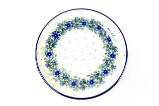 086 Bunzlau Ontbijtbordje 86X Cornflower  086 Ontbijtborden